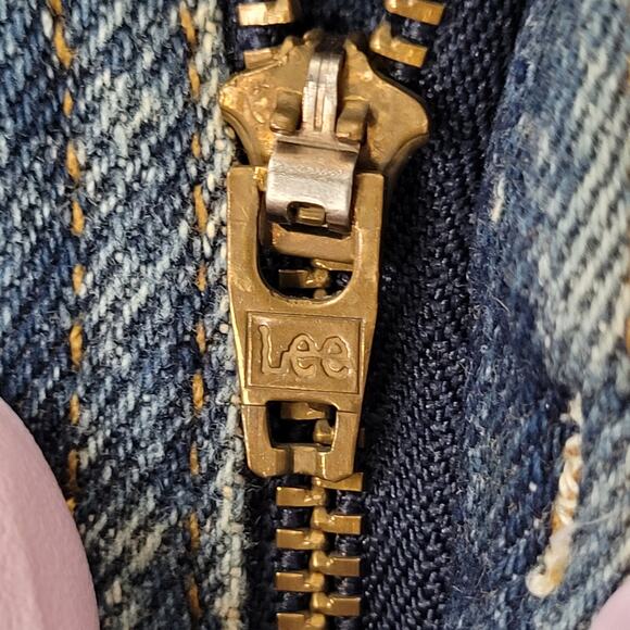 Vintage LEE Riders Mom Jeans Womens 00/0 23x29 Acid-Wash - Picture 3 of 16